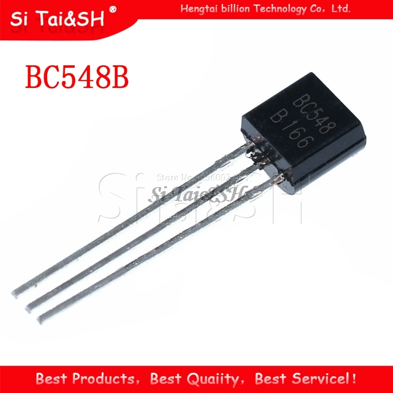ТРАНЗИСТОР BC548B BC546B BC557B BC547B BC558B BC549B BC548 BC546 BC557 BC547 BC558 BC549 TO-92 TO92 100 шт. - купить по