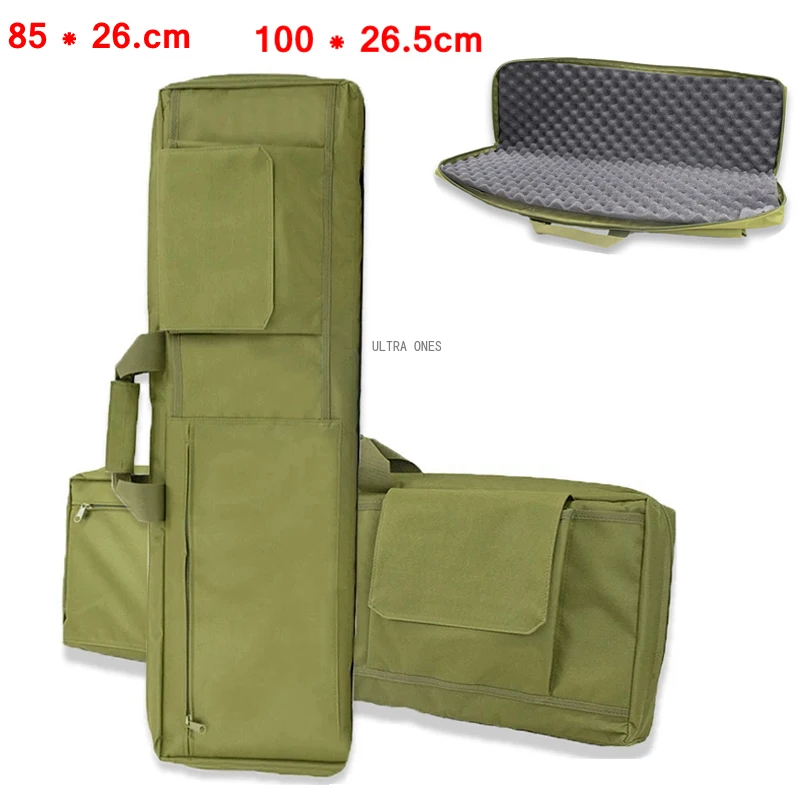 

Тактическая Сумка для оружия, стрельба, страйкбол, пейнтбол, Противоударная защита, искусственная кожа, тренировка, охота, боевые легкие сумки