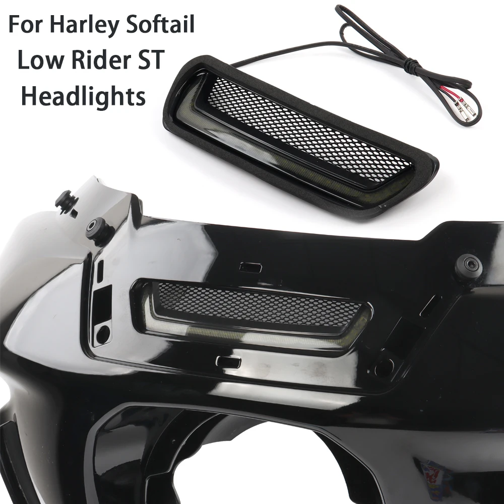 Для Harley Softail Low Rider ST El Diablo FXRST FXLRST 2022 2024 новый мотоцикл белый Tracer фара