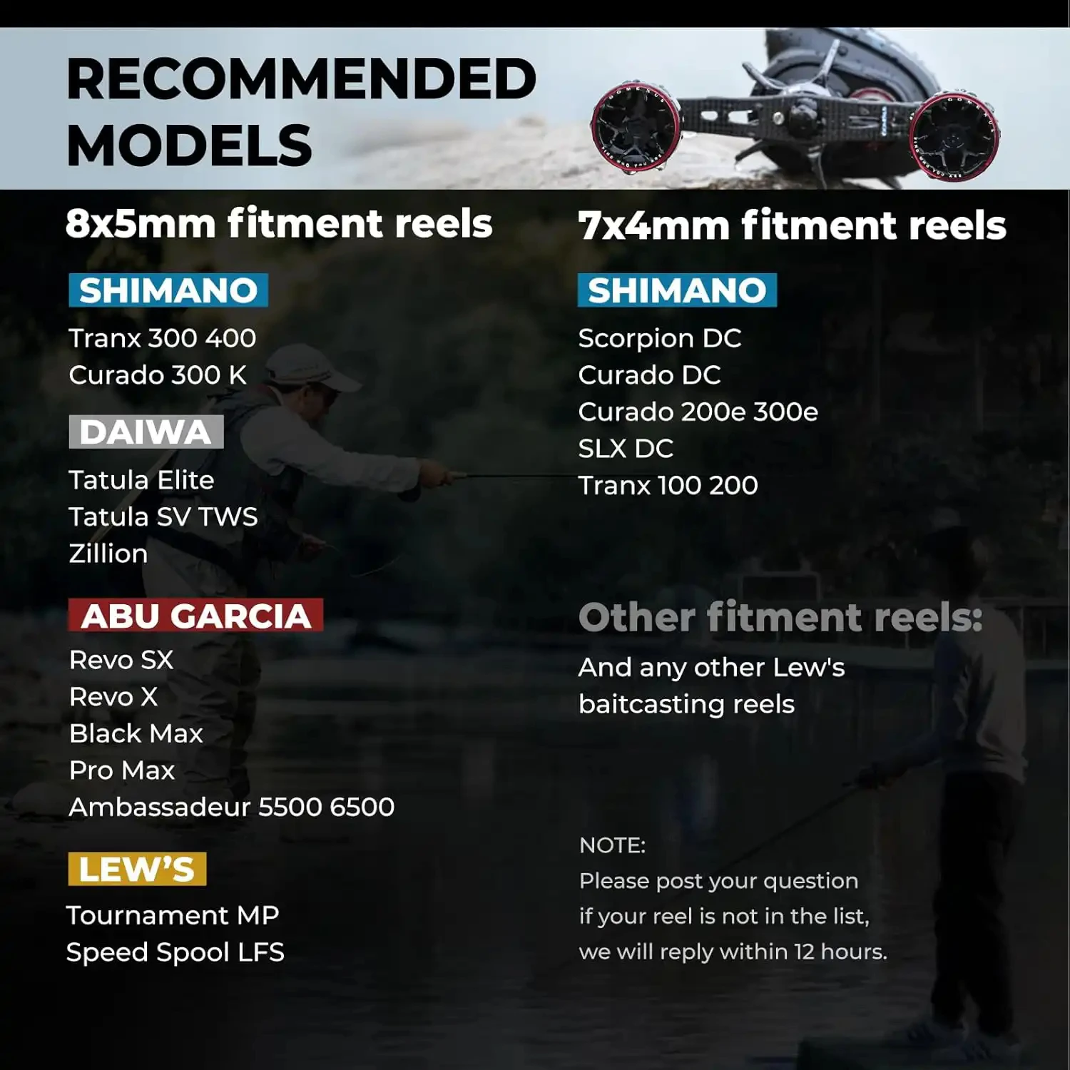 Фото Алюминиевая ручка для катушки Gomexus 100 мм с ручкой из TPE для Shimano Bantam Metanium, Daiwa Steez, Abu Garcia, Okuma Baitcasting DC-S20 №3