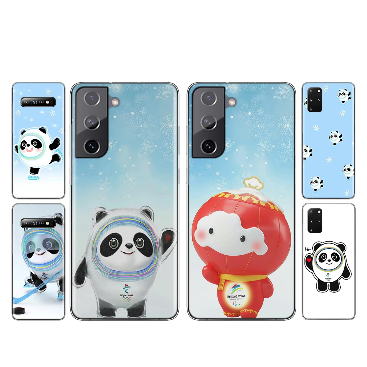 

Mascot 2022 Winter Silicone Cover For Samsung Galaxy S22 S21 S20 FE Ultra S10 S10E Lite S9 S8 S7 S6 Plus Edge Soft Phone Case