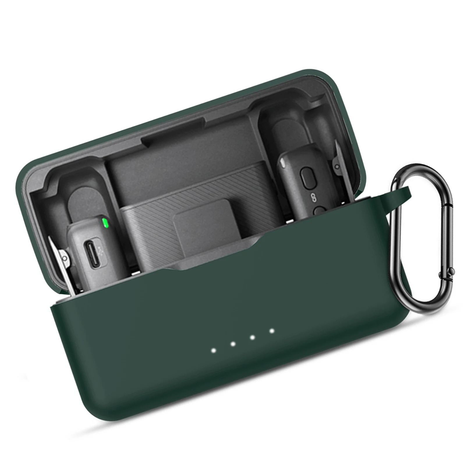 

Силиконовый чехол для DJL Mic беспроводной микрофон Action2 Портативный Силиконовый чехол противоударный футляр для хранения компактный водонеп...