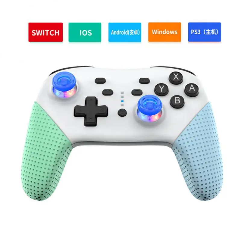 

Game Joystick Wireless Controller Bluetooth For Nintendo Switch Dual Vibration Pc Ps3 Joystick Gamepad With Six-axis