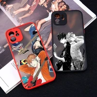 given yaoi anime phone case red color matte transparent for iphone 13 12 11 pro max mini x xr xs 7 8 plus