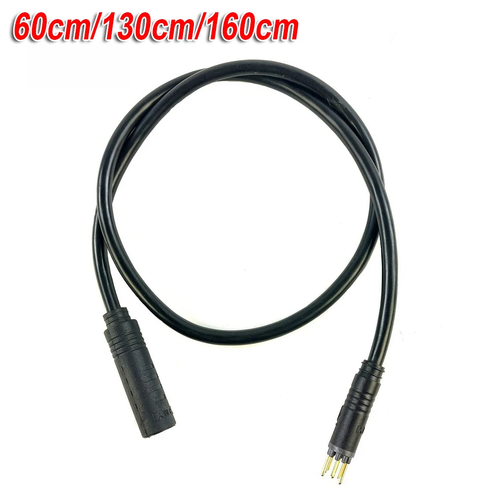 60/130/160cm 9Pin E-Bike Bicycle Female To Male Connector Motor Extension Cable Motor Cables For Change Bike To E-bike Accessory