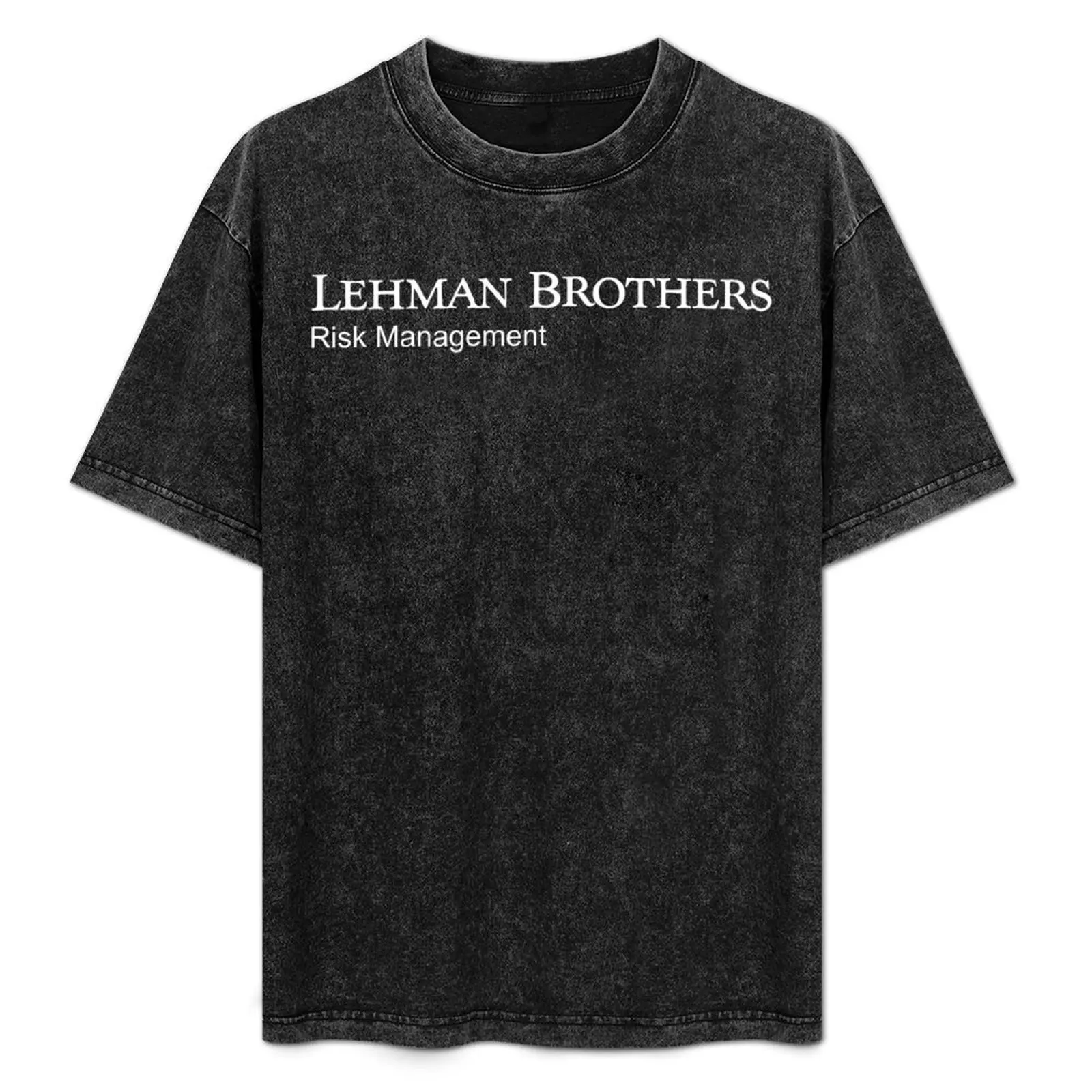 Мужская футболка Lehman Brothers хлопок