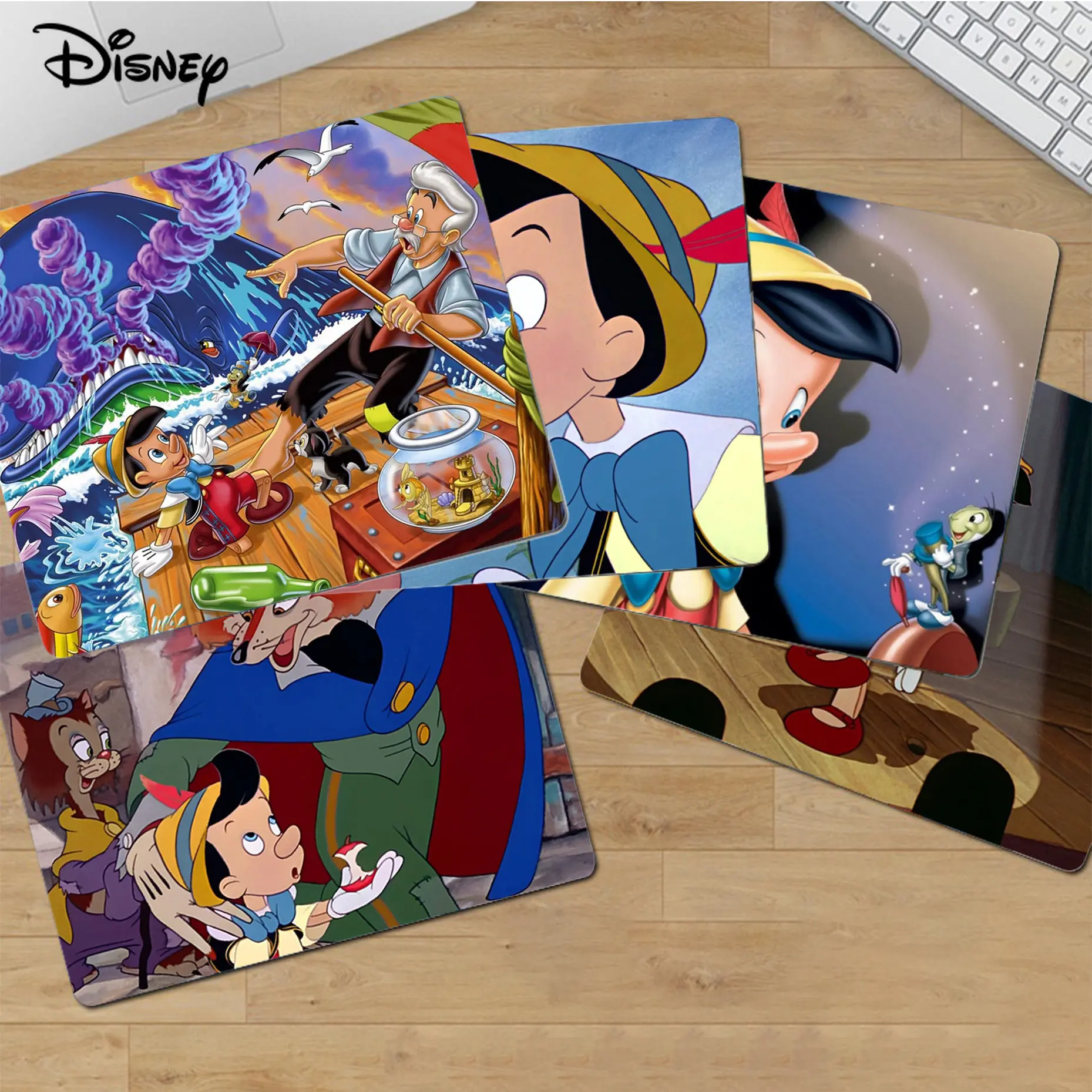 

Disney Pinocchio Mousepad Custom Skin Keyboard Mat Table Mat Students Gabinete PC Gamer Desktop Mouse Pad For PC Gamer Mousemat