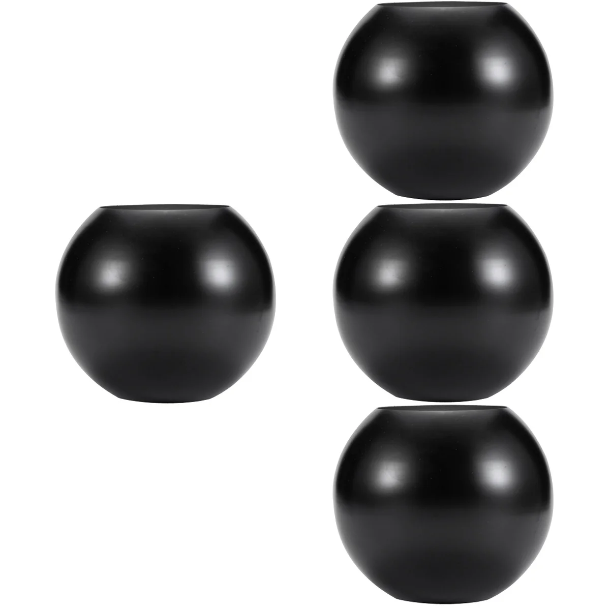 

4pcs Metal Flower Arrangement Flower Holder Tabletop Flower Pot Tabletop Ornament