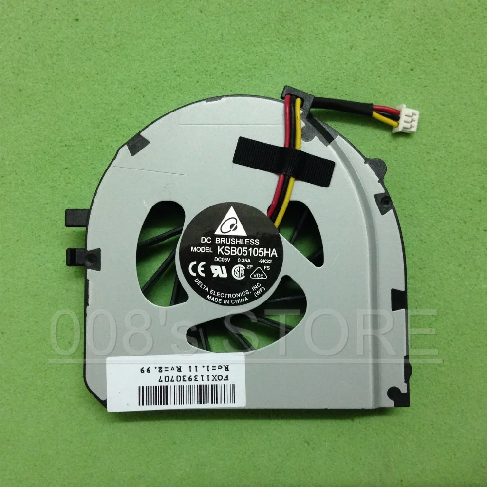 

Кулер для ноутбука Dell Vostro 3400 3500 V3400 V3500 KSB05105HA DC05V 0.35A -9K32