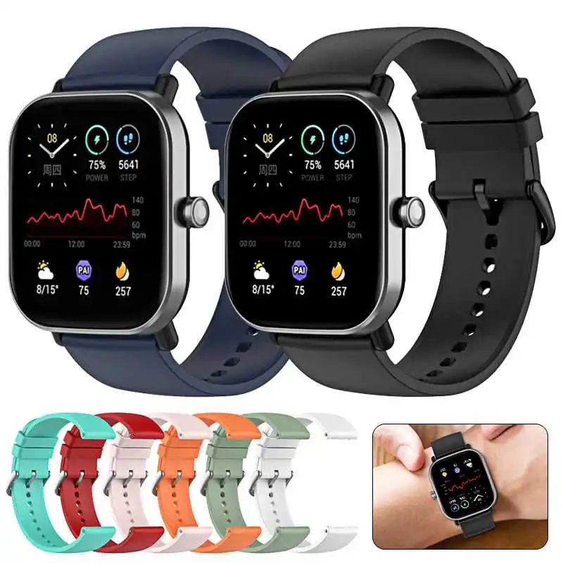 

YouYaeMi Silicone Strap For Amazfit Pace Band Watch Bracelet Wristband WatchBand