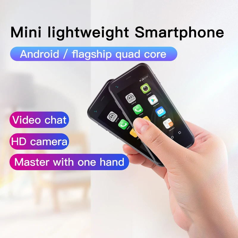 Original SOYES XS13 Mini Android Cellphone HD Display Dual SIM TF Card Slot 1580mAh Cute Smartphone Gifts VS XS11