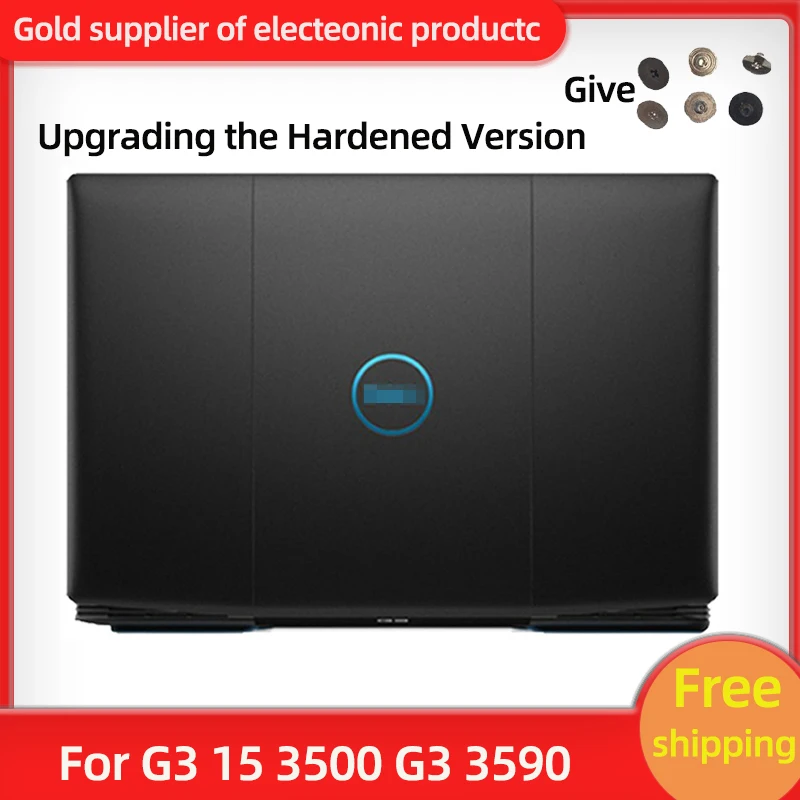 

New For Dell G3 15 3590 3500 LCD Back Cover 747KP / Front Bezel / Upper Case Palmrest / Bottom Base Base Lower / Hinges / Screw