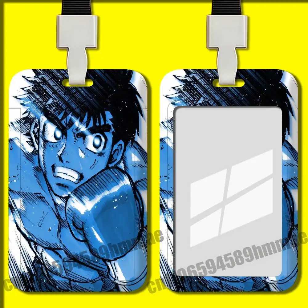 Фото Для Makunouchi Hajime no Ippo: держатель для удостоверения личности сотрудника, офисного бейджа, рабочего, студенческого, банковского или кредитного карты, жесткий чехол-держатель. №3