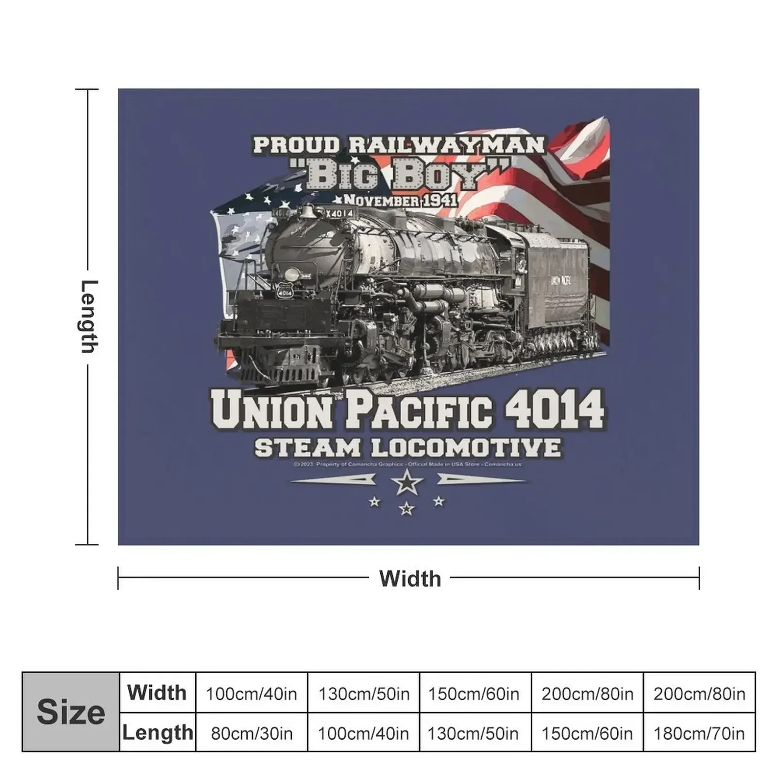 Одеяло Steam Locomotive 4014 одеяло для мальчиков дизайнерские одеяла и пледы