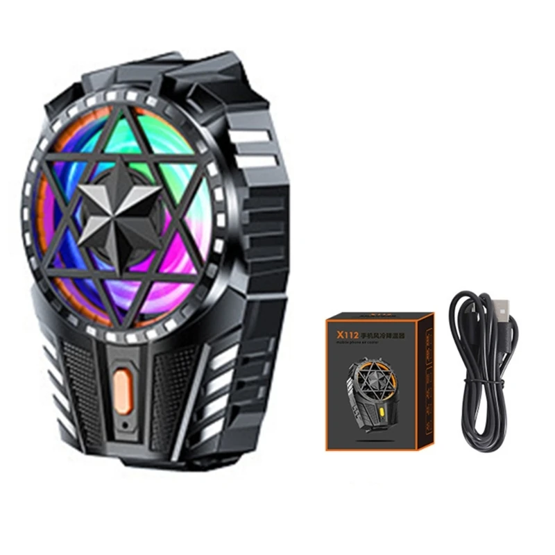 X112 Полупроводниковый радиатор 3-ступенчатый регулируемый вентилятор охлаждения