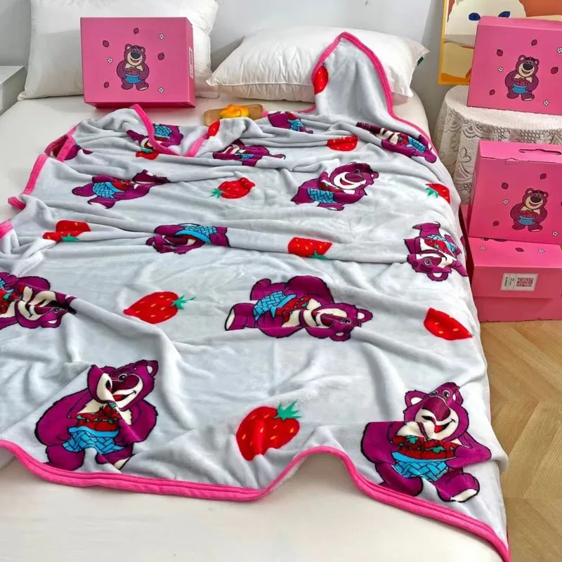 Новое милое плюшевое одеяло в стиле Диснея Микки Маус дорожное для кемпинга