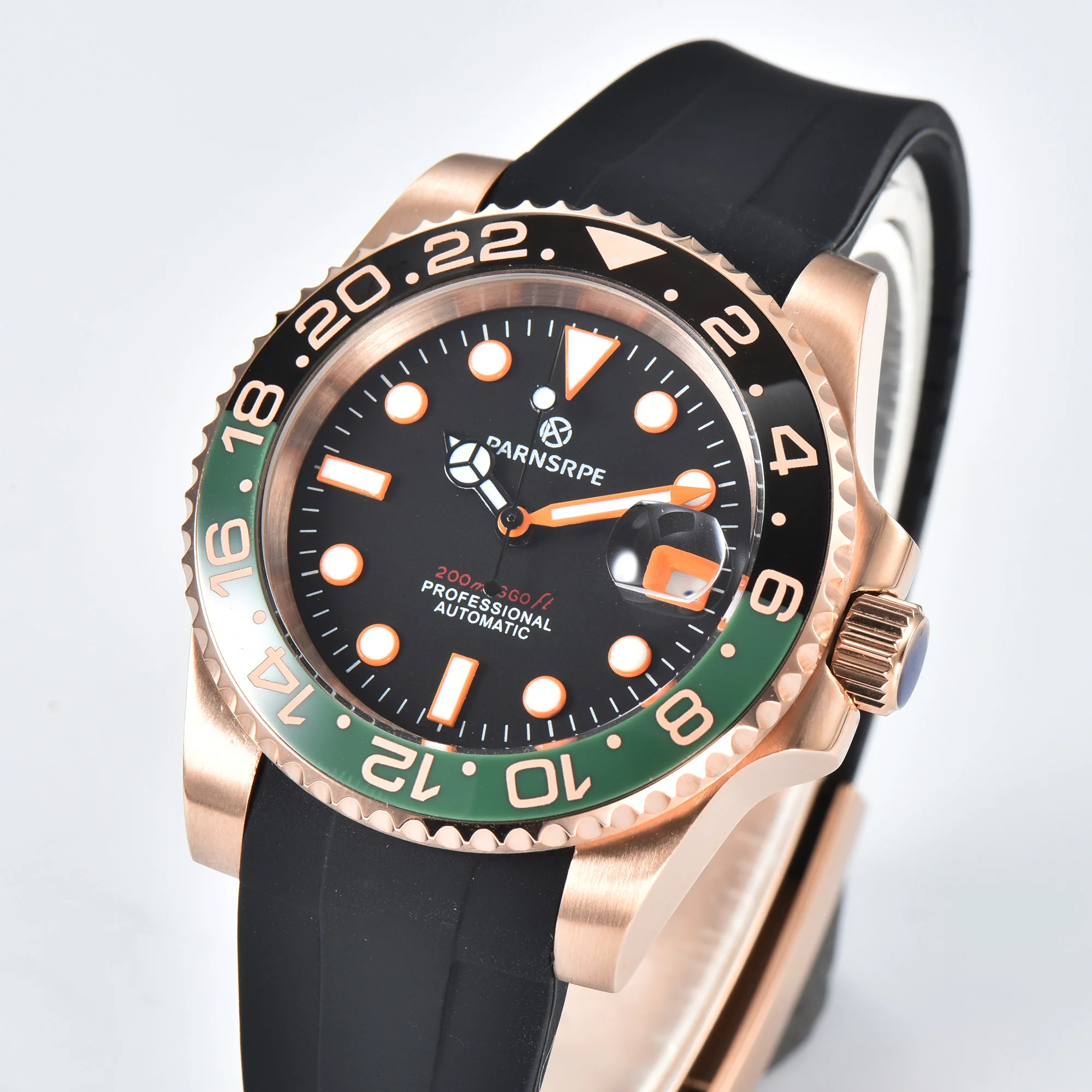 

Часы наручные PARNSRPE автоматические, 40 мм, из нержавеющей стали