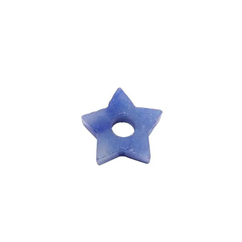 

Natural Stone Pendant Accessories Decoration Goods Women's Beautiful Charm FashionColorful Gift Five-pointed Star Shape