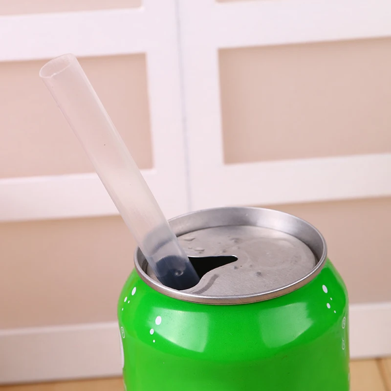 100 шт./пакет пластиковые трубочки для приготовления смузи 19 см/7 5 дюйма