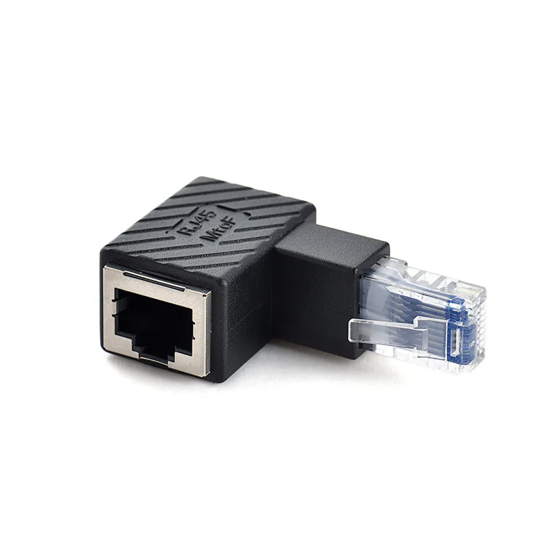 

Удлинитель RJ45Cat5/6, 90/180/270 градусов, разъем «штырь-гнездо»