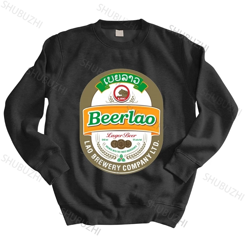 

cotton sweatshirt male hoody BEERLAO ASIAN JAPANESE CHINESE BEER LAGER FILM MOVIE hoodies mens shubuzhi hoodies