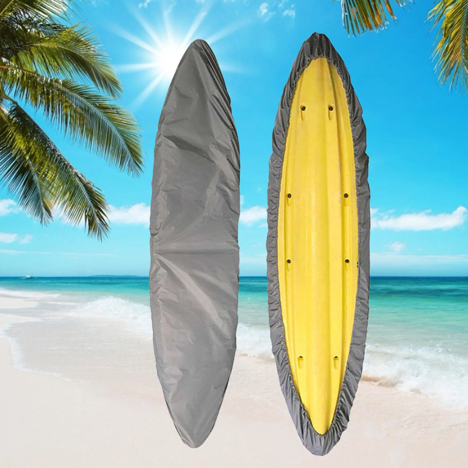 

Waterproof Canoe Cover Outdoor Kayak Cover Sunblock Shield