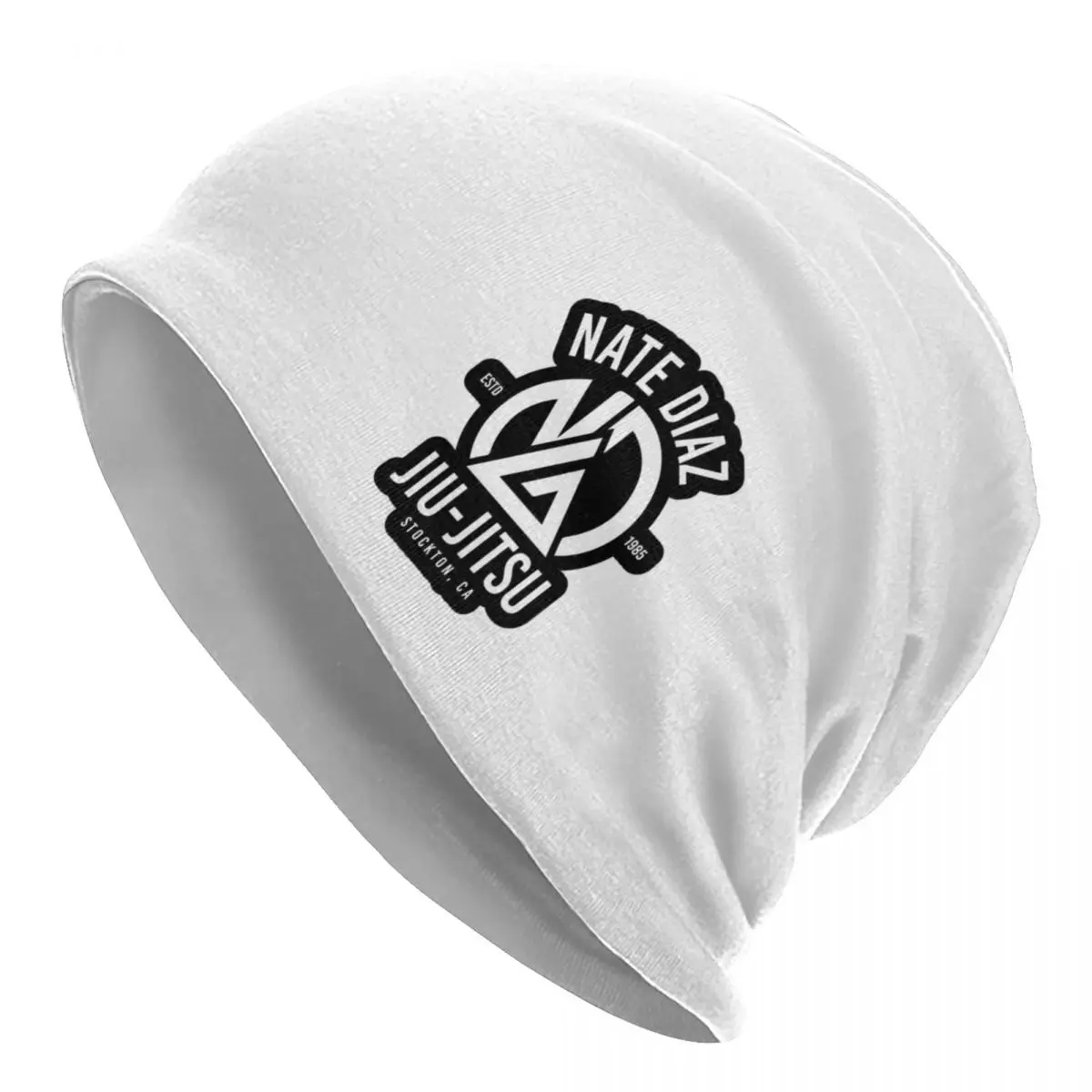 

Nate Diaz Beanie Hats diaz Fashion Caps Female Male Gym Knit Hat Winter Custom Thermal Elastic Beanie Hats