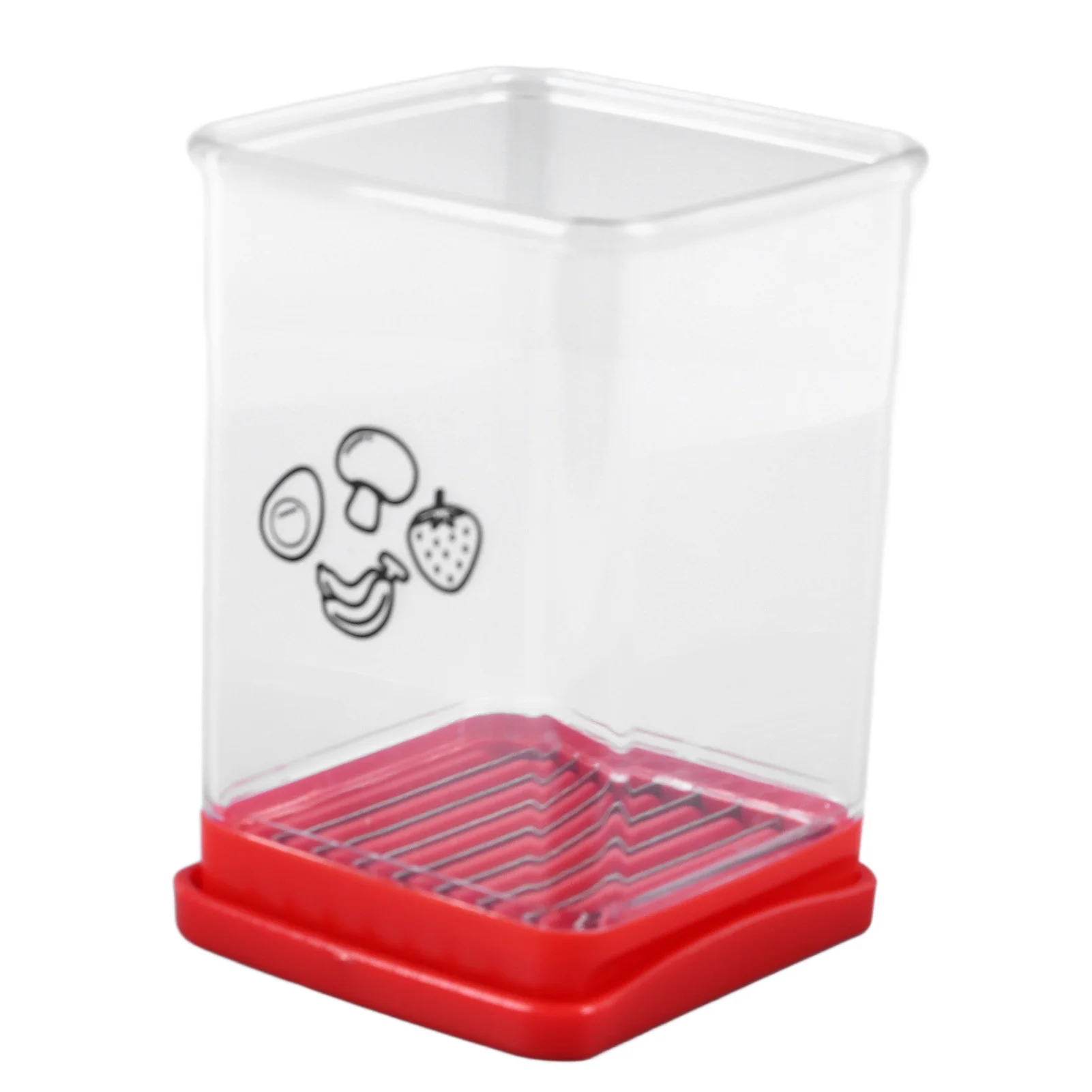 Чашка для ломтиков фруктов Многофункциональные лезвия из нержавеющей стали