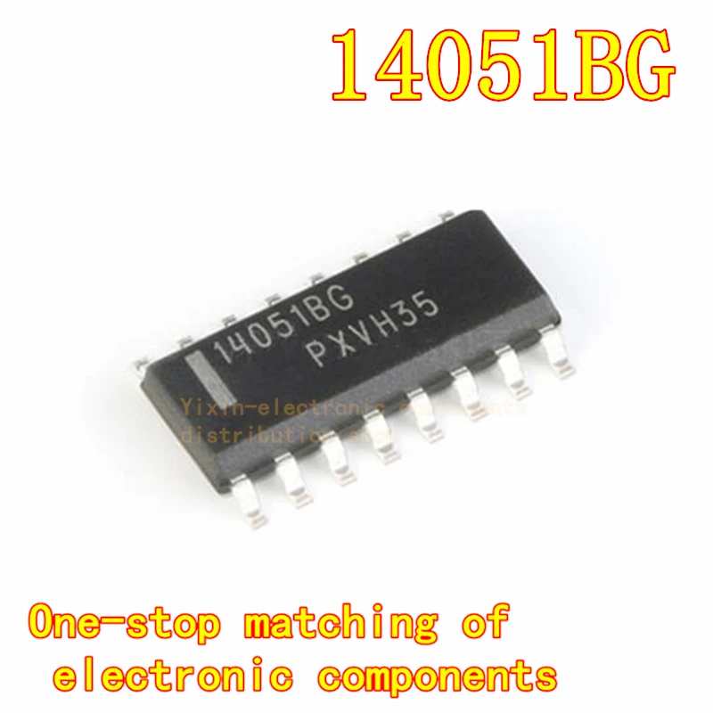 

5PCS/Pack MC1496DR2G MC14051BDR2G MC14504BDG MC14106BDR2G MC14094BDR2G SOIC-16 tri-state output 8-bit shift register chip