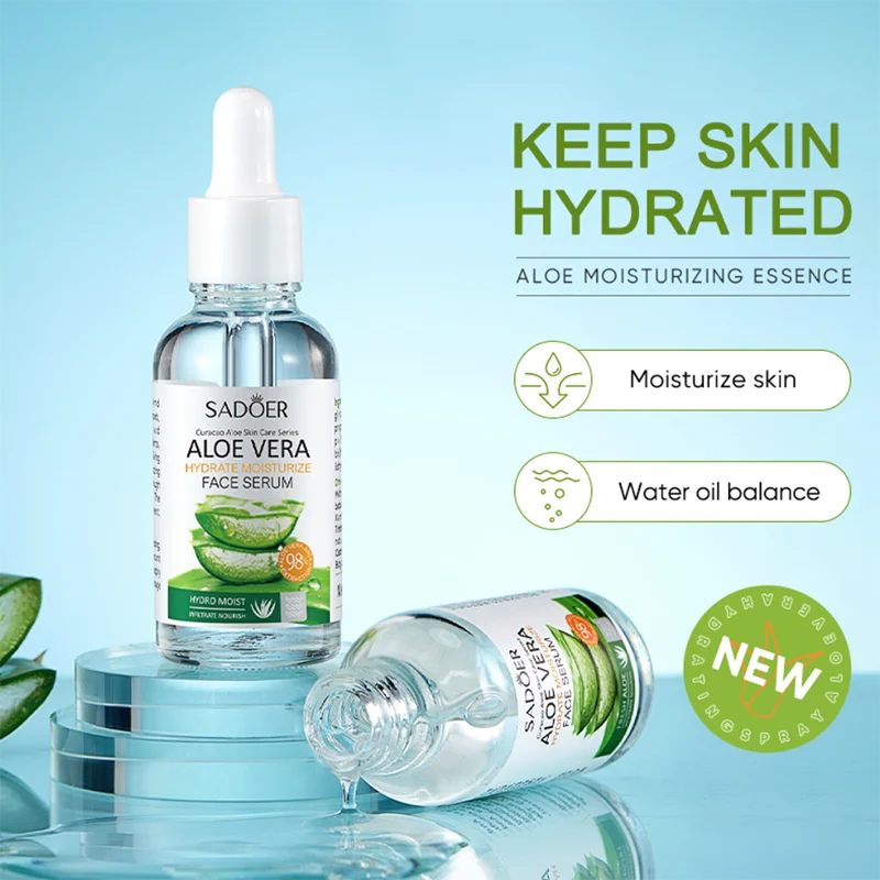 

Aloe Vera Serum Facial Hidratante Lifting Crema Anti Ruga Ride Visage Aclarador De Piel Expigment Wrinkle Remover Frete Grátis