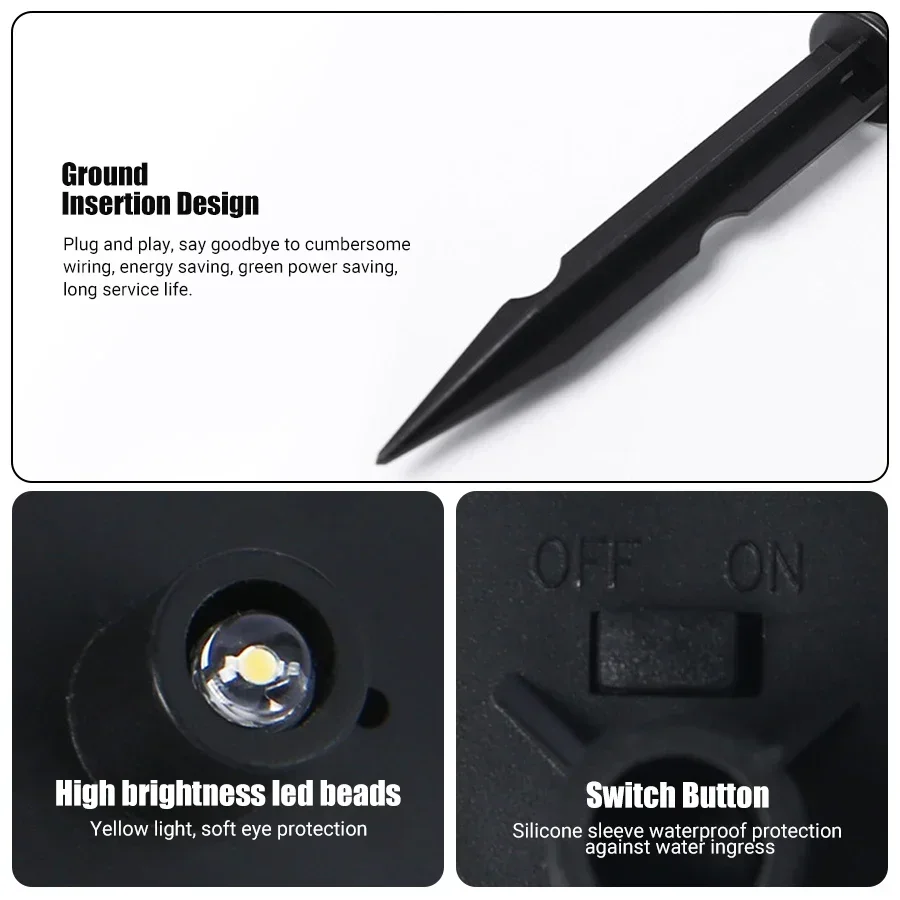 Фонарь с солнечной батареей водонепроницаемый IP65