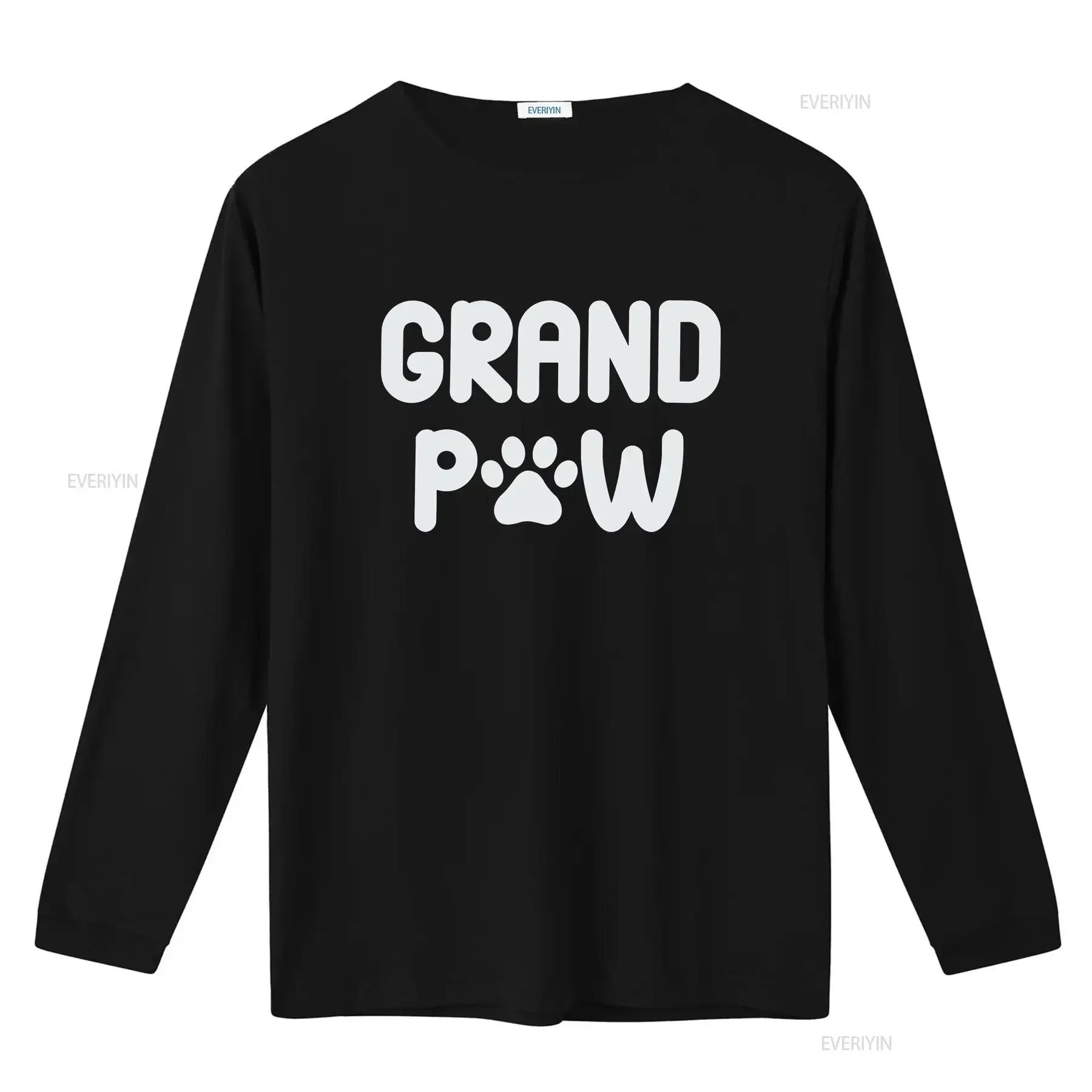 Фото Футболка Grandpa Dog Grandpaw для любителей собак, подарок на День отца, на день рождения, винтажная, с эффектом потертости, универсальная, стильная, мужская, слегка состаренная №3
