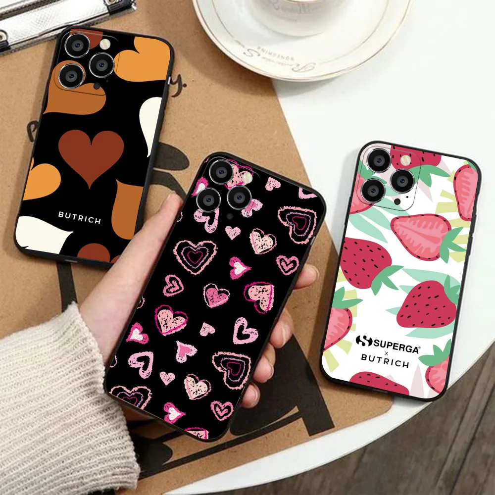 Силиконовый чехол BK-42 с радужным сердцем для OPPO A83 A85 A5S A7 A74 A93 A77S A72 A1 A15 A15S A54S F15 F11 F7