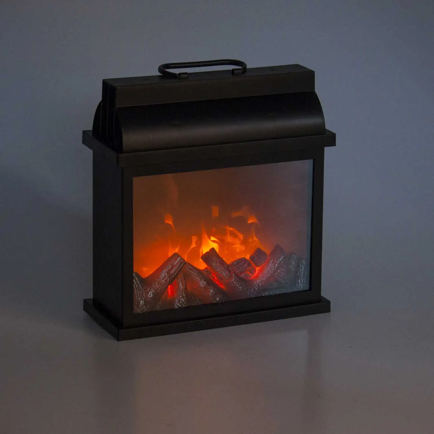 

Euro Flora decorative Mini Led fireplace battery 30x13x32 Cm