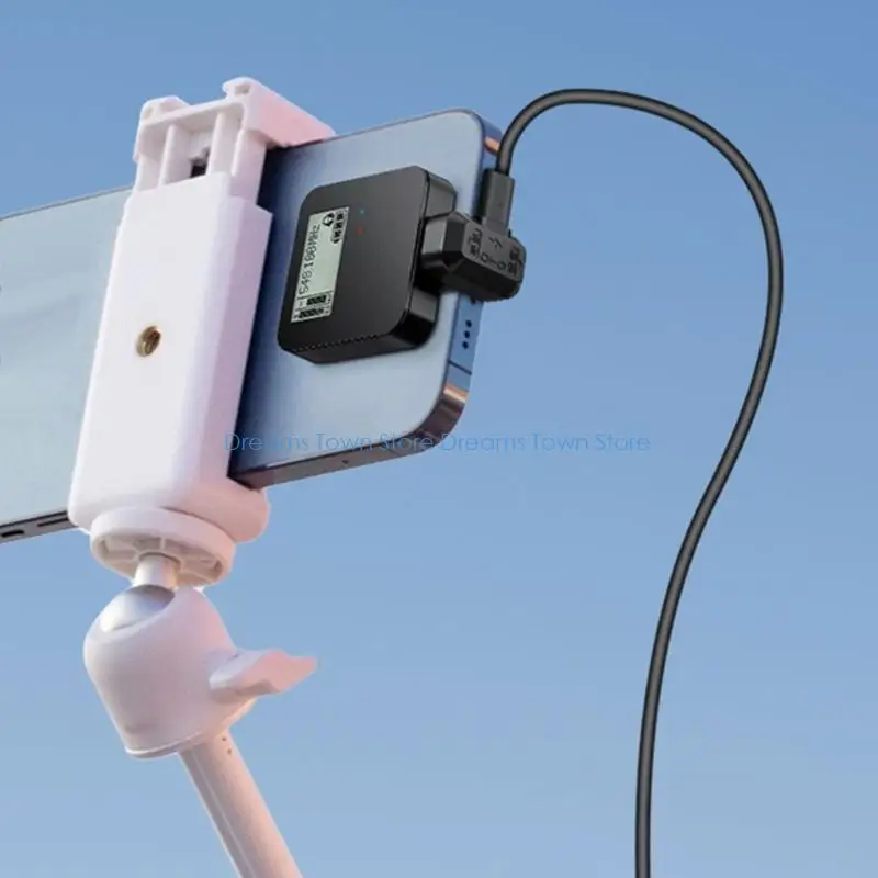Фото HX6A Высокоскоростной адаптер USB C «мама-папа» OTG USB-разветвитель C, усиленная конструкция из ПВХ №3