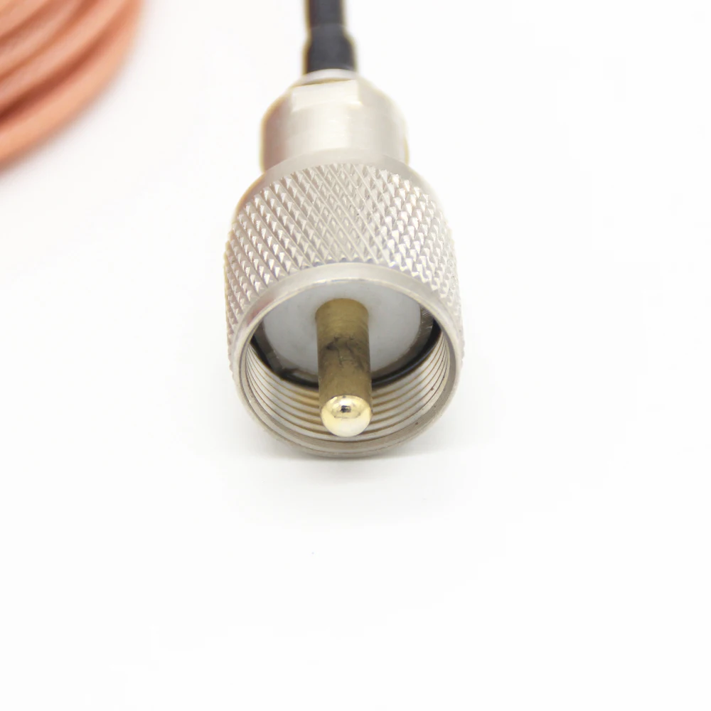 Gtwoilt PL-259 Shark Fin Design VHF UHF 144/430Mhz Dual Band Antenna for QYT KT-7900D KT-8900 BAOJIE BJ-328 BJ-318 TYT BAOFENG