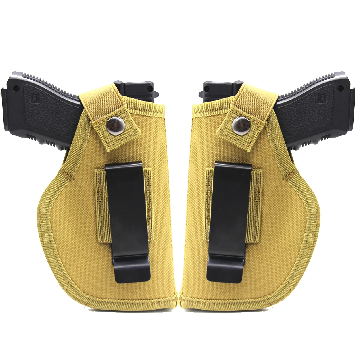 

Nylon Gun Holster Concealed Universal Pistol Holster Left Right Hand Belt Waist Holster for Subcompact Compact Full Size Handgun