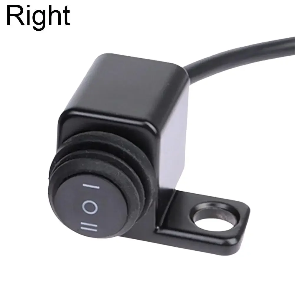 

Универсальный переключатель на руле мотоцикла для скутера, светильник, противотуманные сигналы, кнопка контроллера, практичный 3-позиционный светильник управления F7c8