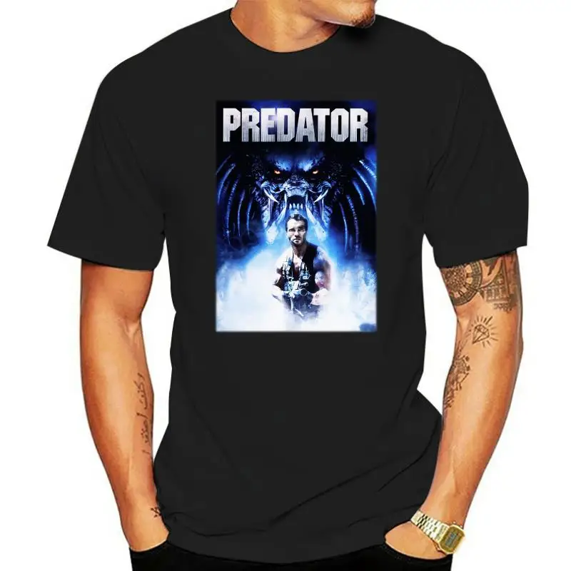 

Predator V3 T-Shirt White Poster All Sizes S...5Xl