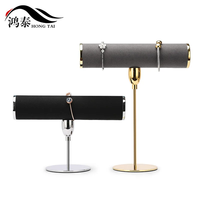 Bracelet Display Rack, Super Fiber Bracelet Jewelry Rack, Supporting Clock, Window Display, Props, Jewelry, Metal Display Rack