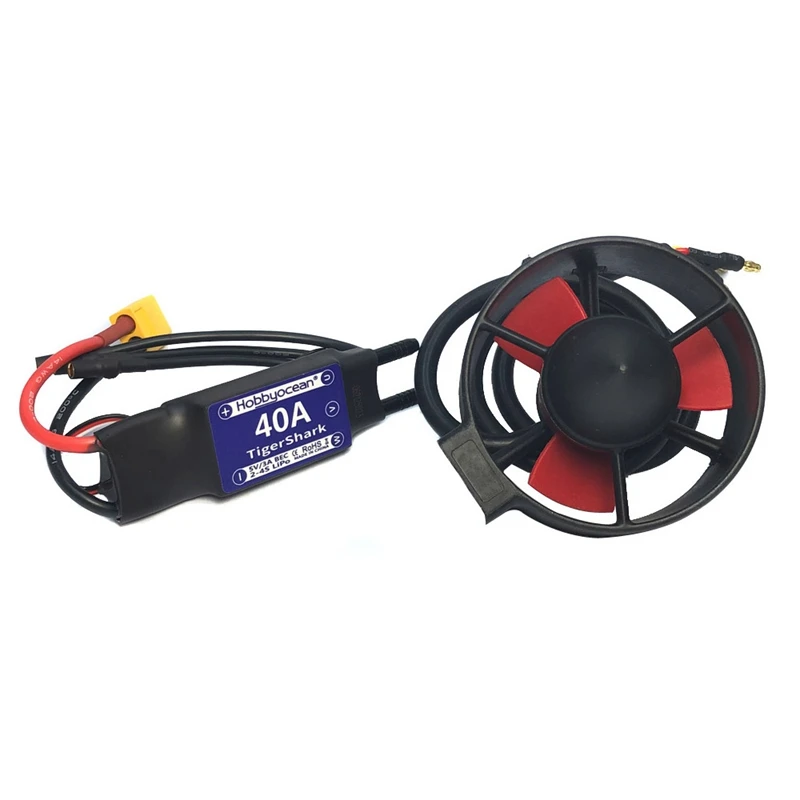 Hobbyocean Underwater Thruster 16V 300W Brushless Motor With 40A ESC XT60 Plug For RC Bait Tug Boat Nest Ship Submarin