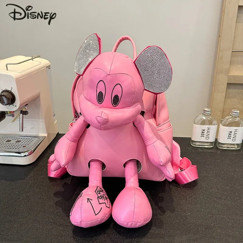 2025 Новый женский кукольный рюкзак модный 3D с героями мультфильмов универсальный