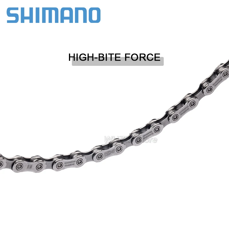 Цепь SHIMANO Deoer M6100 12-скоростная цепь для горного велосипеда CN-M6100 118L набор