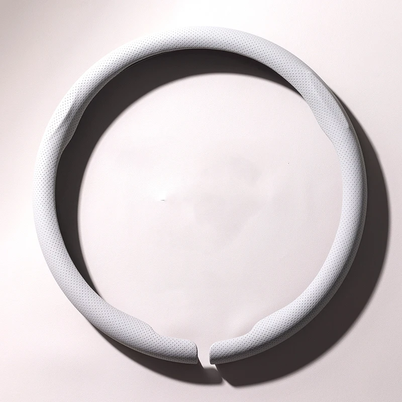 

38 см чехол на руль, кожаный противоскользящий защитный чехол из наппа для KIA Sportage Rio Ceed K5 Sorento Picanto Optima KX5