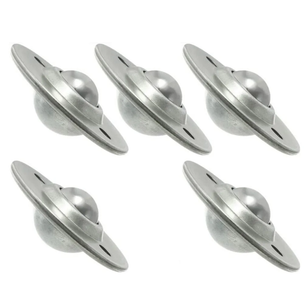 

5 Pcs/Lot CY-16B B Type UFO Flying Saucer Type Nylon Ball Metal Transfer Bearing Unit Conveyor Roller Wheels