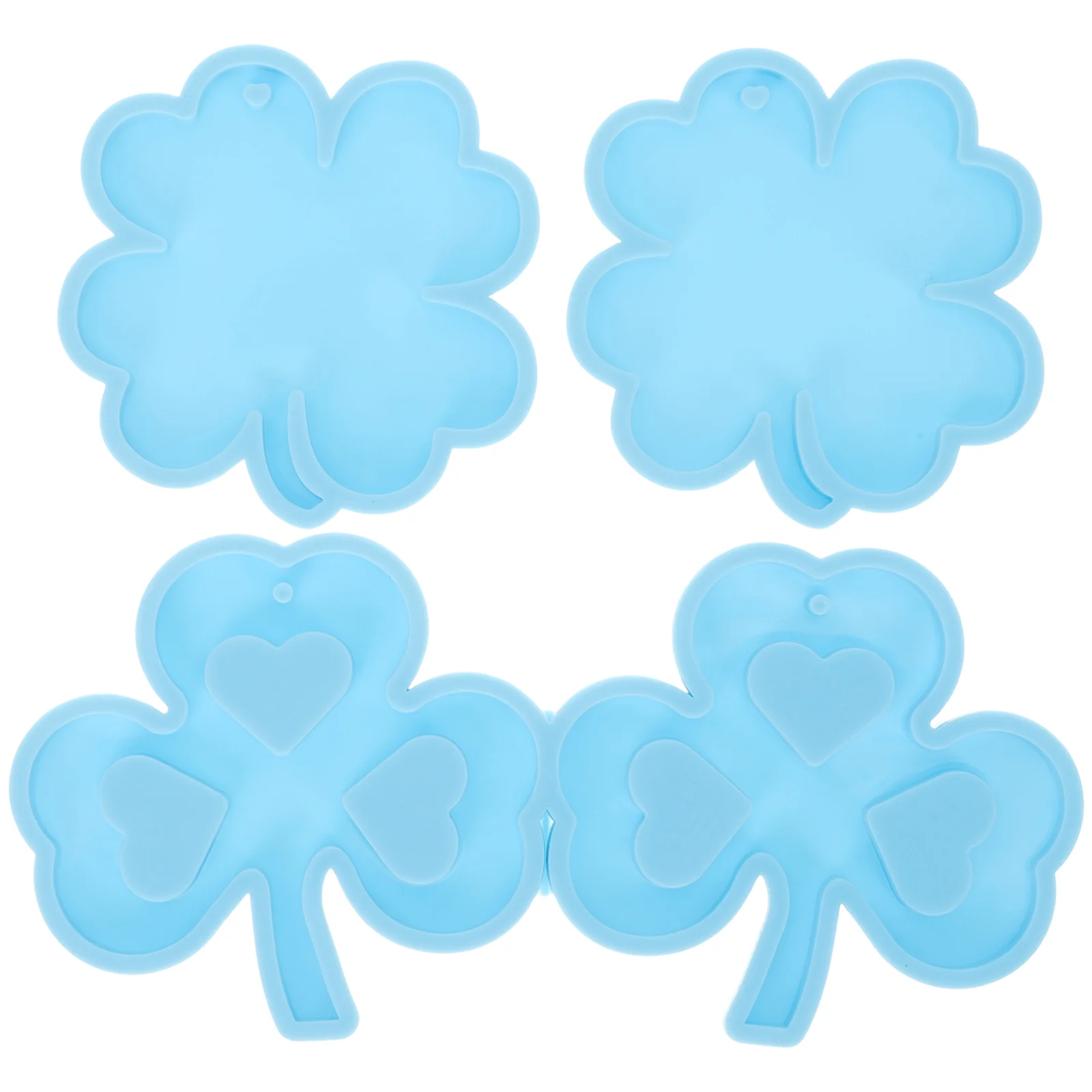 

Molds Day Silicone Resin Shamrock Patricks Epoxy S Patrick Keychain Stcastingornaments Soap Decoration Key Ring Fondant
