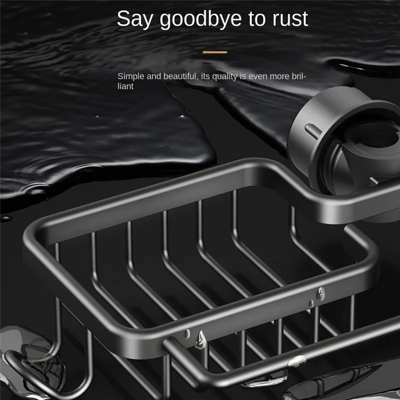 Кухонное пространство алюминиевая сушилка для раковины губка стеллаж хранения