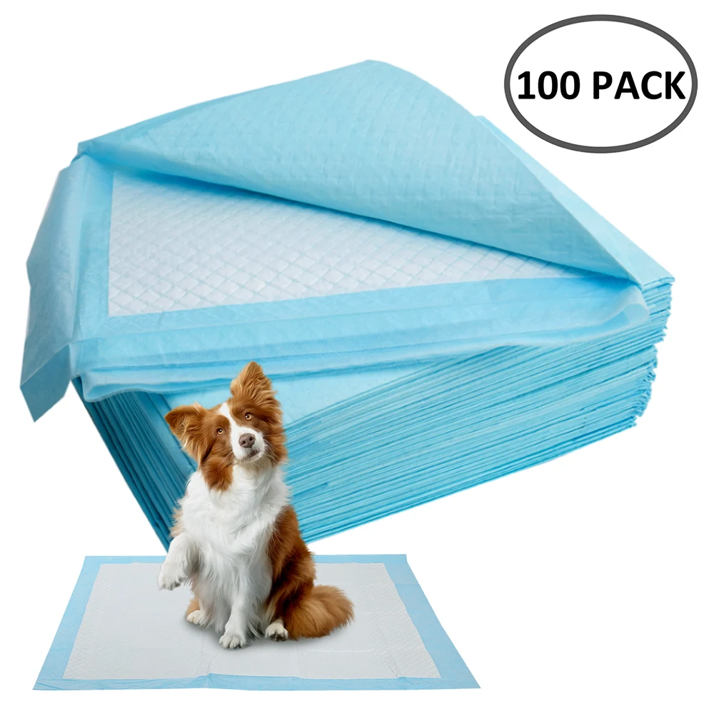 

Clean Super Diaper For Pets Dog Diaper Healthy Pads Disposable Absorbent Nappy Mat Dairy Training Supplies Pet 50/100pcs Pee