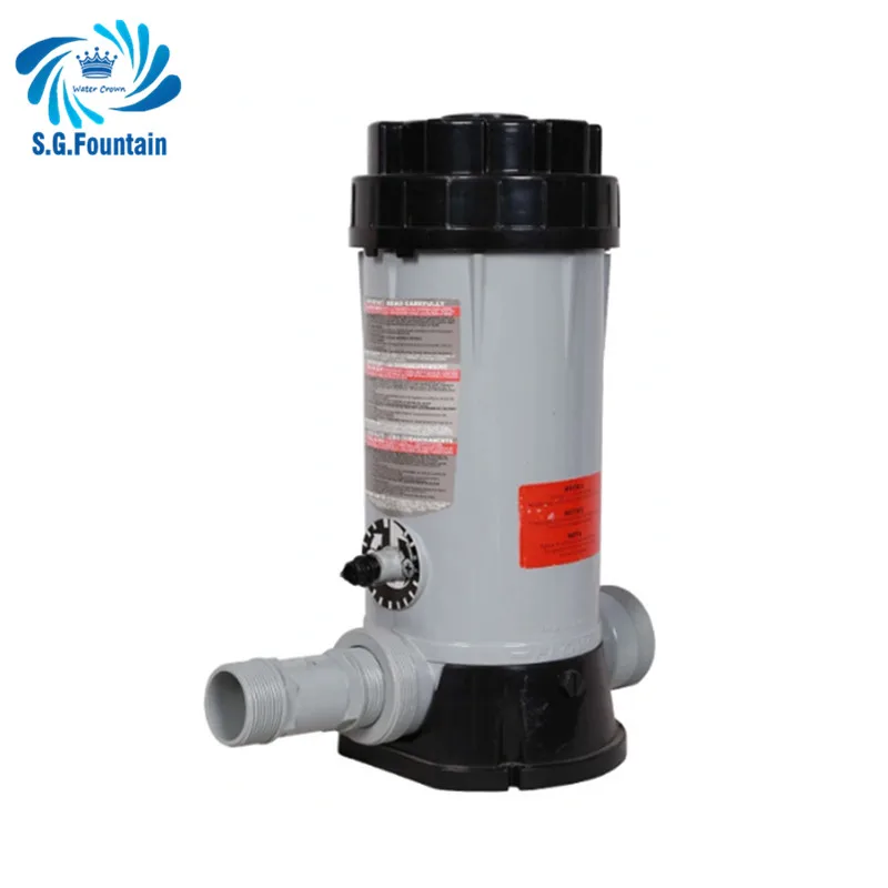 

Automatic Chemical Mini Swimming Pool Chlorine Dosing Pump Feeder medication dispenser PCF-02