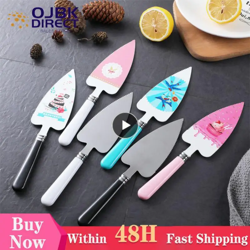 

Stainless Steel Cake Spatula Bread Knife Polishing Process Wavy Sawtooth Cake Decorating Tools Home Kitchen Accessories